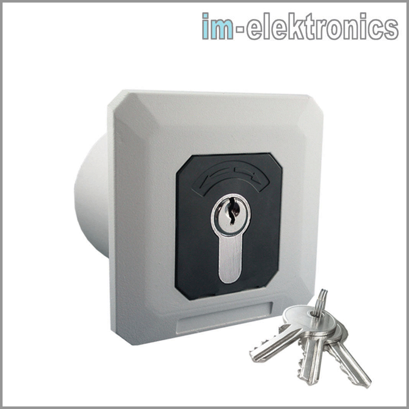 GEBA Einbau Schlüssel Schalter Taster für UP Dose SK 1-1T/1 1-2T/1 1-1R/2 1-2R/2