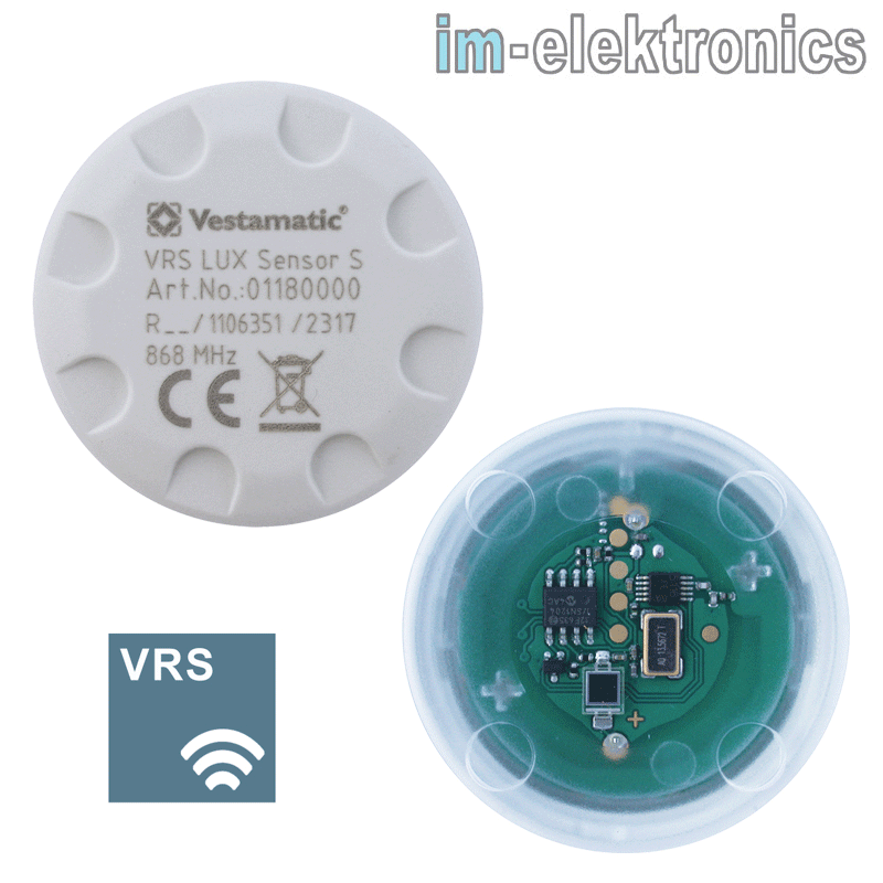 01580075 5-Kanal Handsender für VRS-Funk Vestamatic VRS Transmitter 5C nero