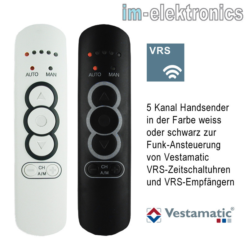 Vestamatic VRS Transmitter 5C 01580070 5-Kanal Handsender für VRS-Funk 