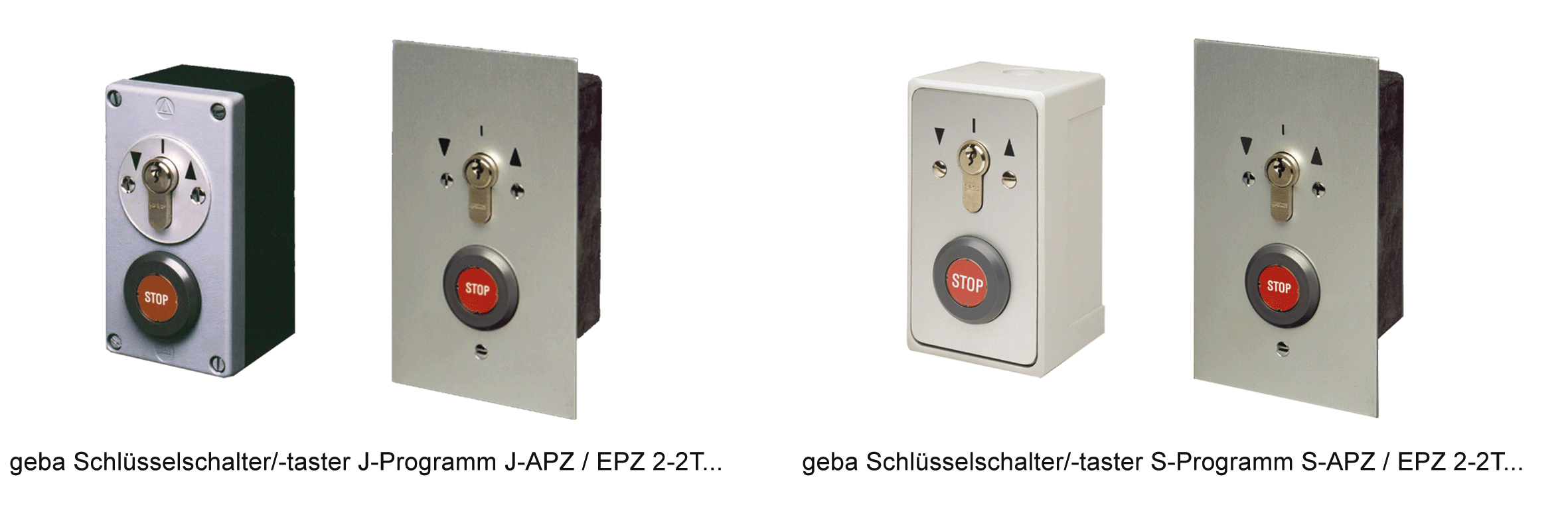 Drucktaster STOP/HALT Für Geba Schlüsselschalter  Produktbild-Vorschau 2