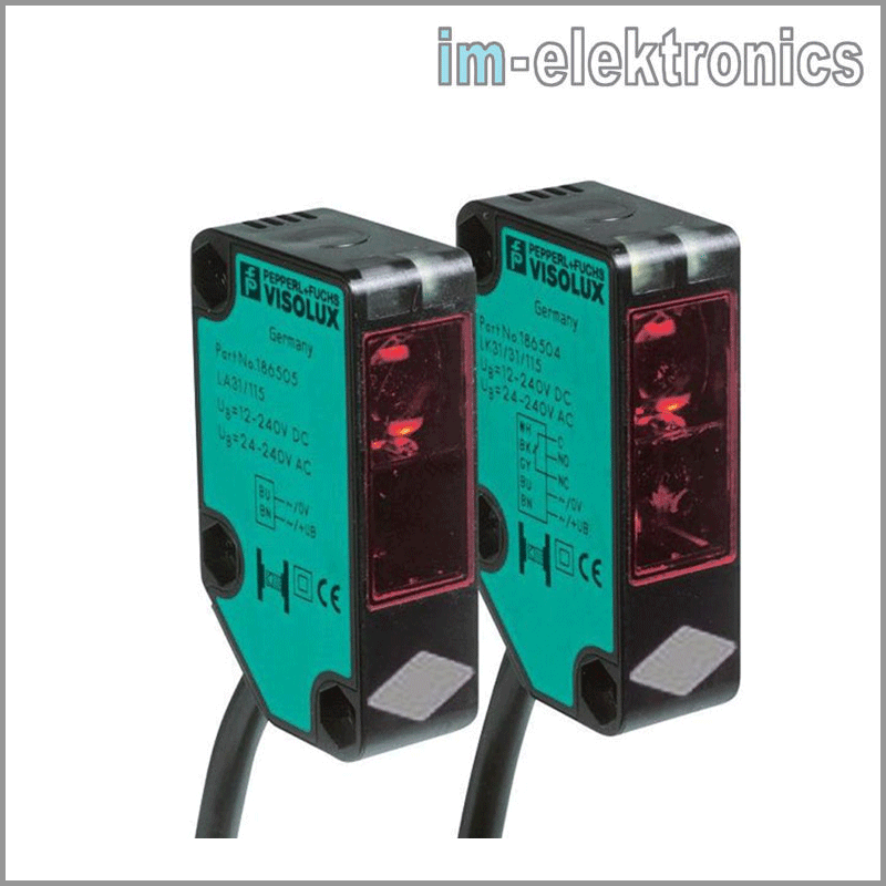 Produktbild von Infrarot-Lichtschranke E3Z T81 – Rechteckiger Einweg-Sensor, PNP, Reichweite 15 M, DC 12–24 V – Für Tore, Roboter & Co.