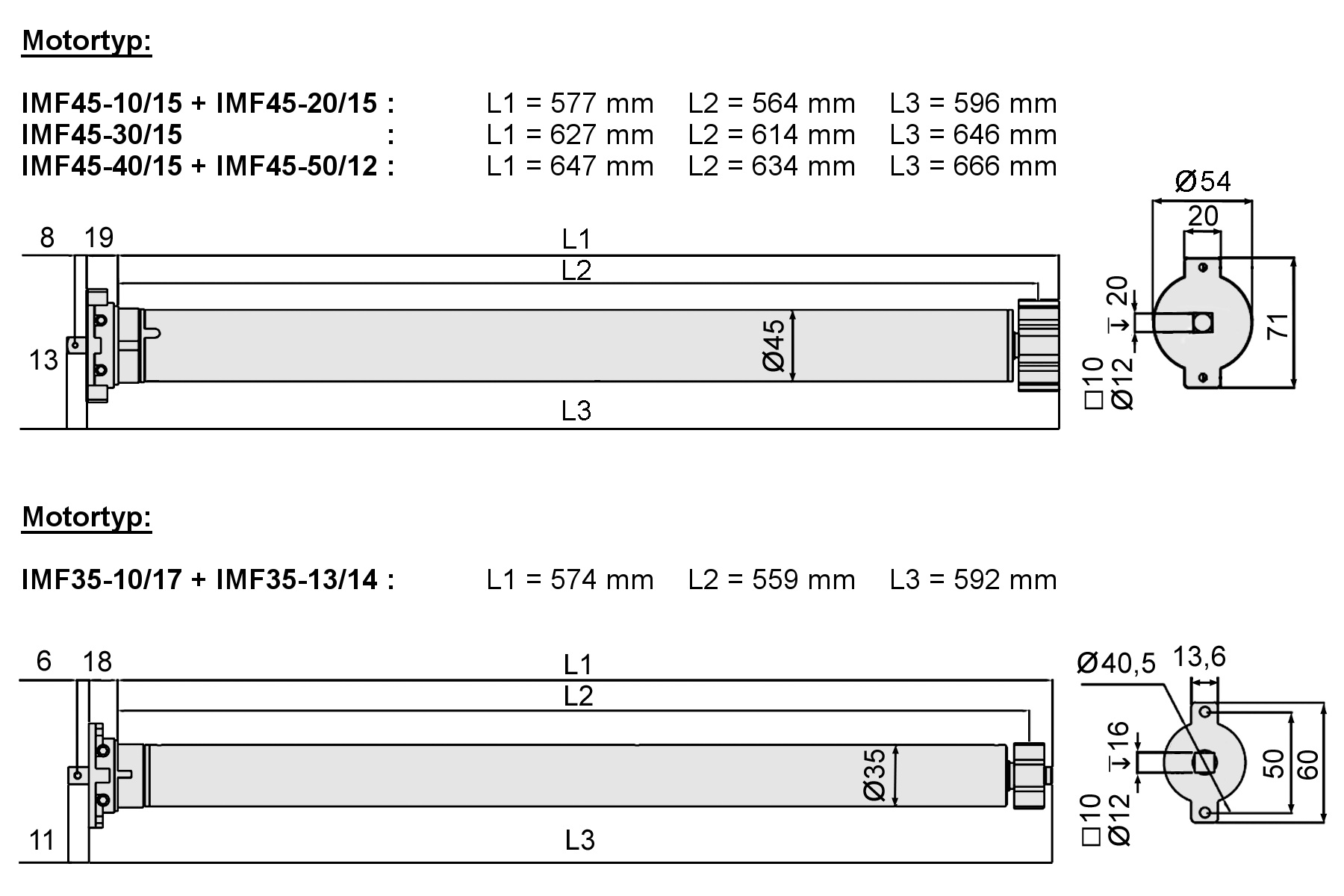 Masszeichnung