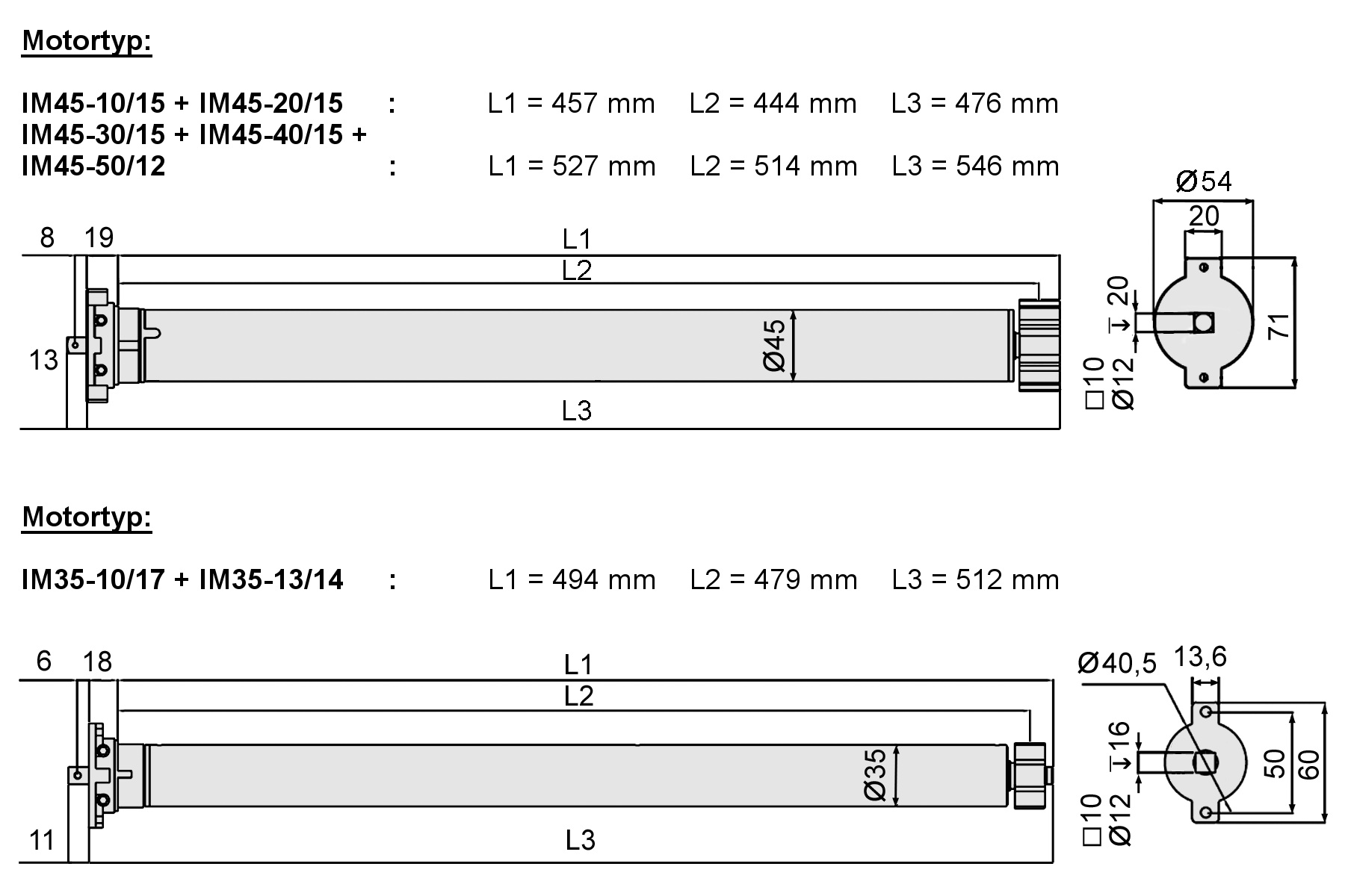 Masszeichnung